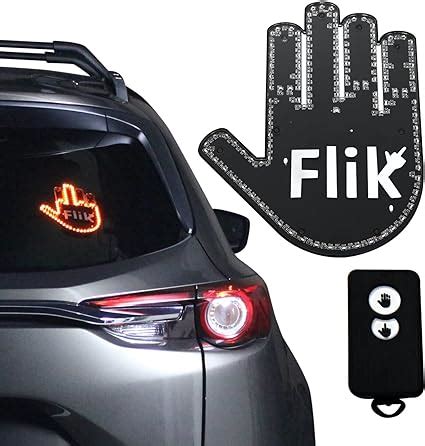 flip off light for car